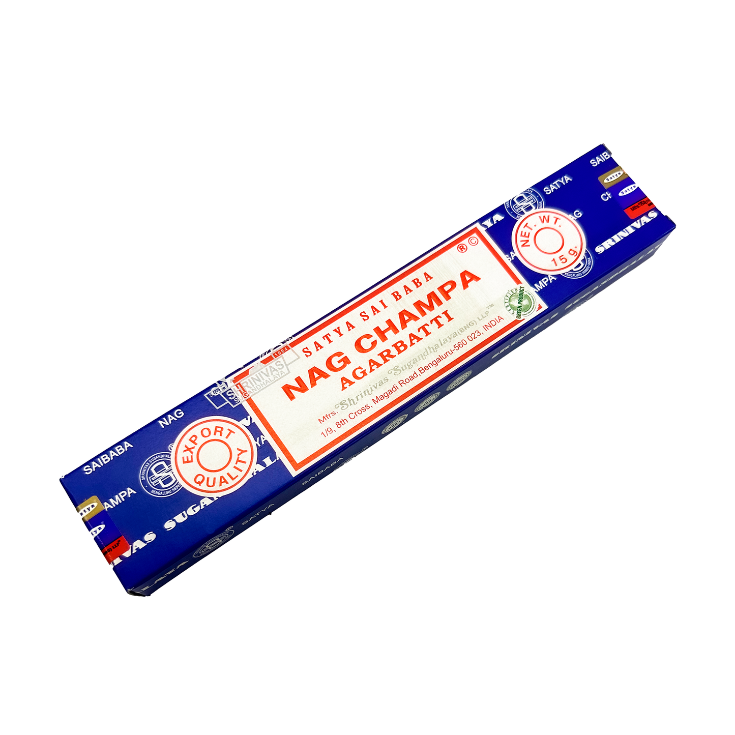 Incienso Nag Champa Agarbatti | Varitas de Incienso | Caja de 12PZ