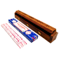 Incienso Nag Champa Agarbatti | Varitas de Incienso | Caja de 12PZ con Porta Incienso COFRE