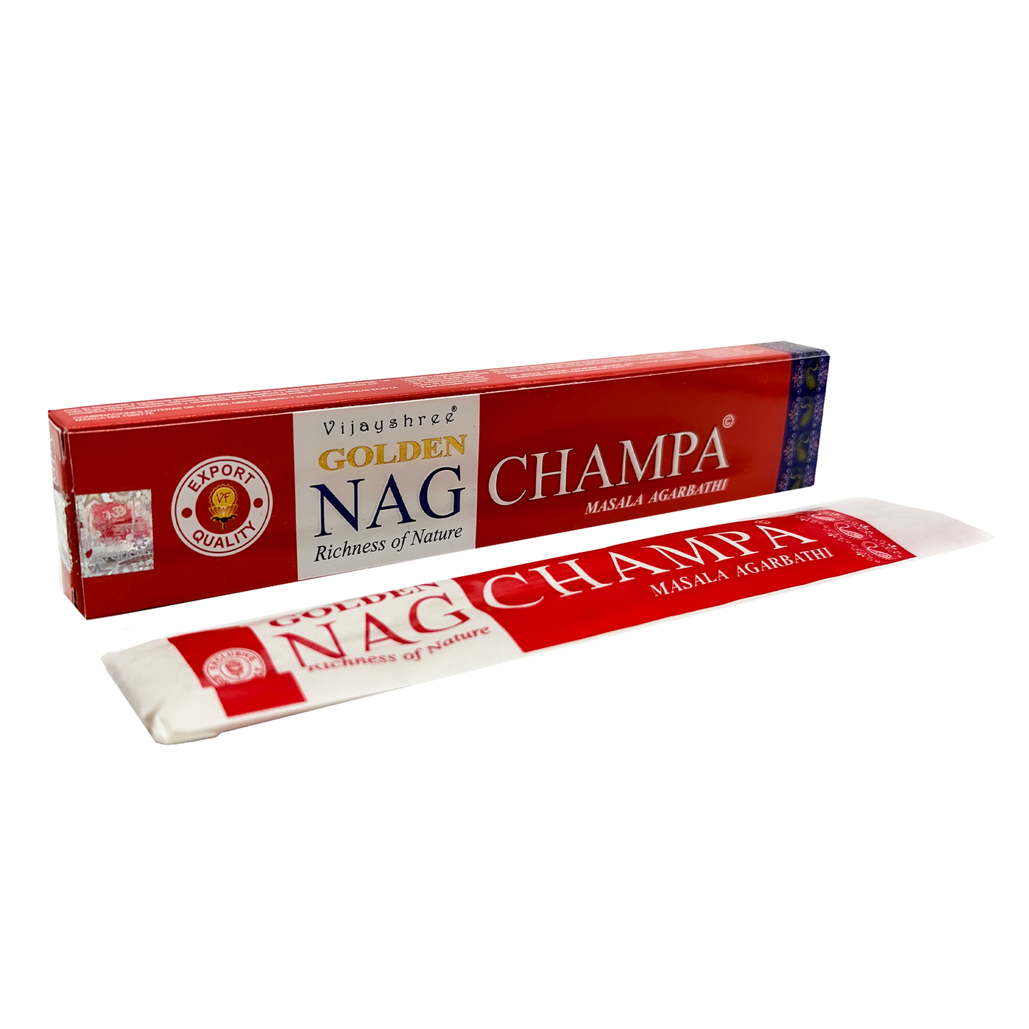 Incienso Nag Champa GOLDEN | Varitas de Incienso | Caja de 12PZ