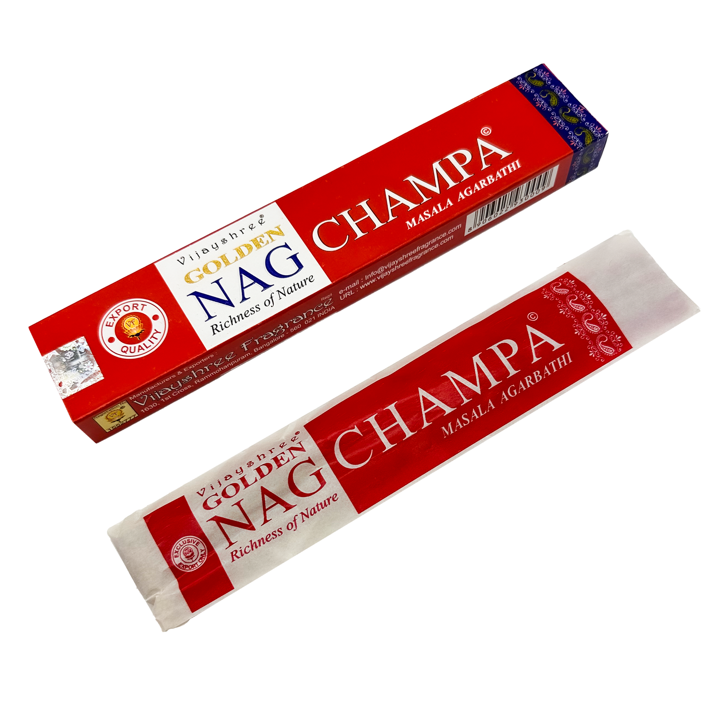 Incienso Nag Champa GOLDEN | Varitas de Incienso | Caja de 12PZ