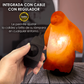 Lámpara de Sal Del Himalaya Figura Pingüino | Con cable Regulador y Focos