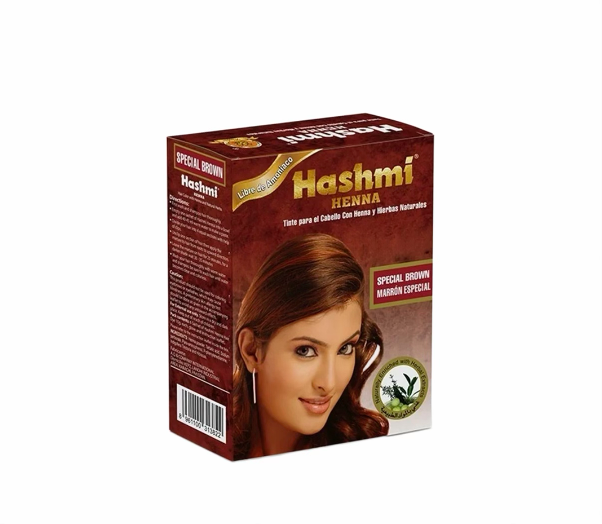 Hashmi Henna Special Brown Marrón Especial